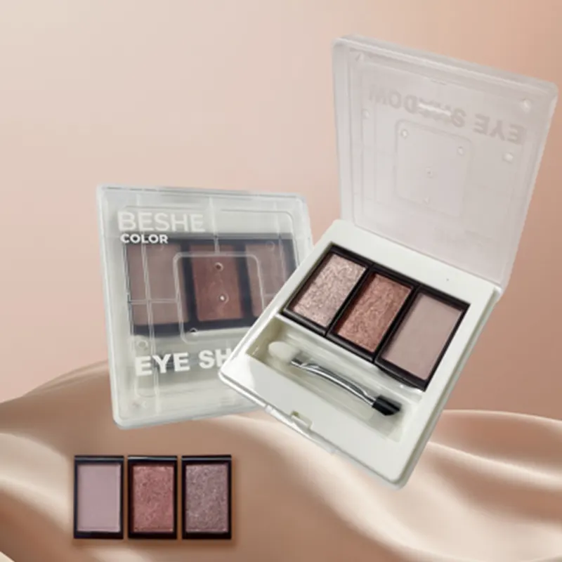 3 Palette eyeshadow ສີ